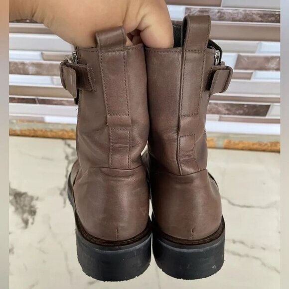 ALLSAINTS Daria Cuffed Combat Boot 39/8.5 - Picture 4 of 14